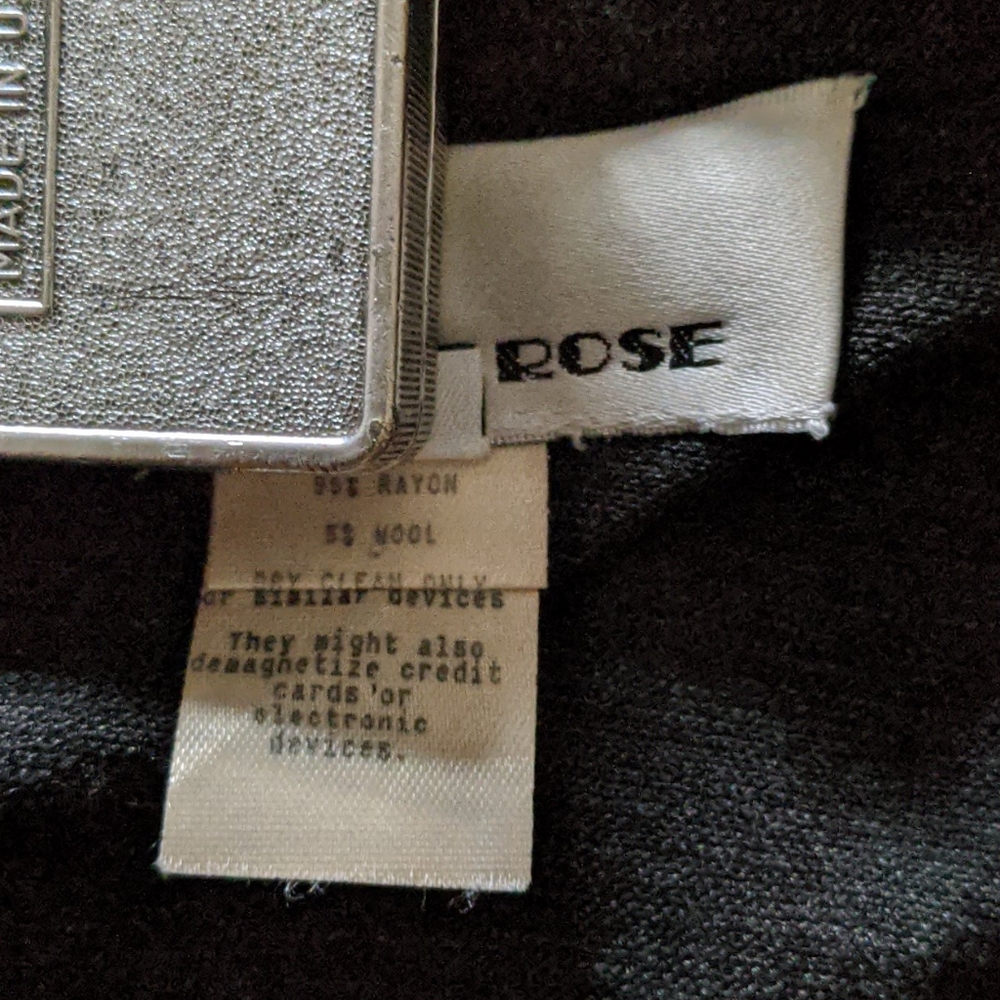 Vintage Caroline Rose Top and Jacket size XS - Picture 9 of 9